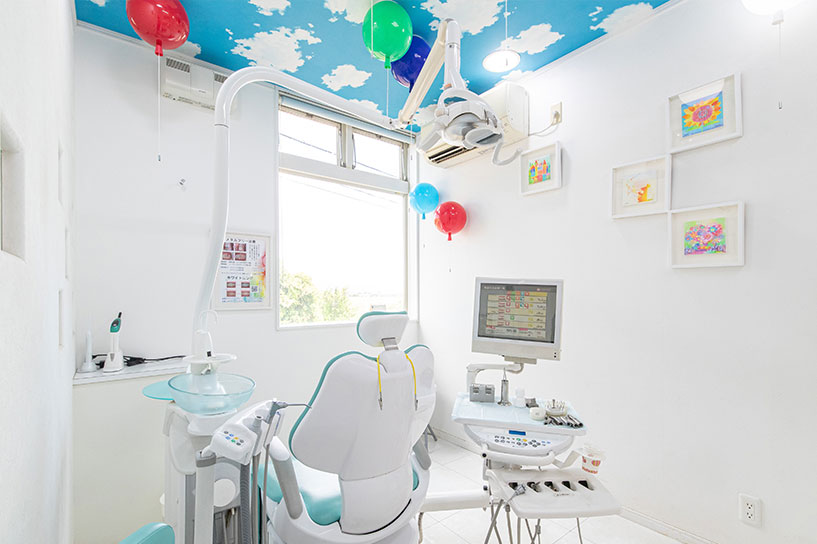 諫早市 たなか歯科医院 小児歯科 子ども治療用の個室を完備