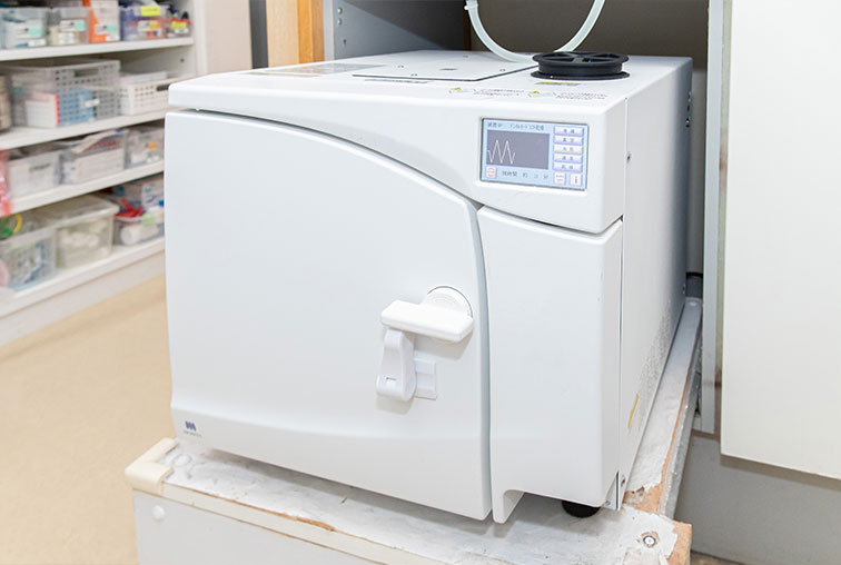 諫早市小野町 たなか歯科医院 オートクレーブ滅菌器
