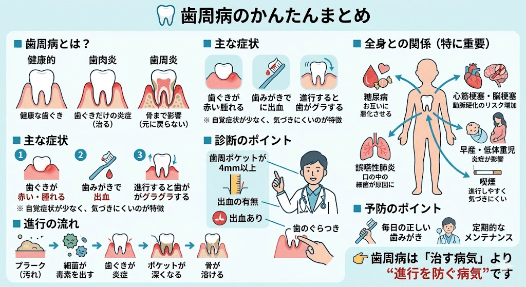 歯周病のまとめ